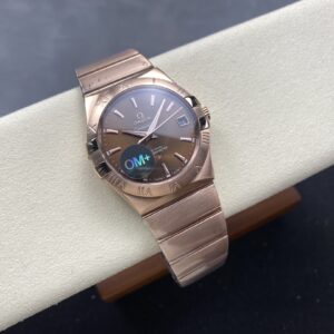 Omega Constellation Series 38Mm 123.50.38.21.13.001 With Dark Brown Dial