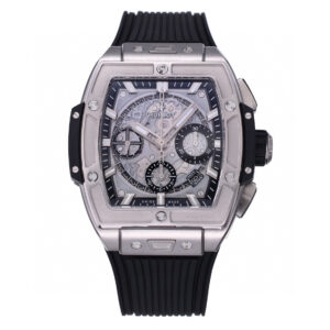 Hublot 42mm Big Bang 642.NL.7170.RX with Silver Case and Black Rubber Strap