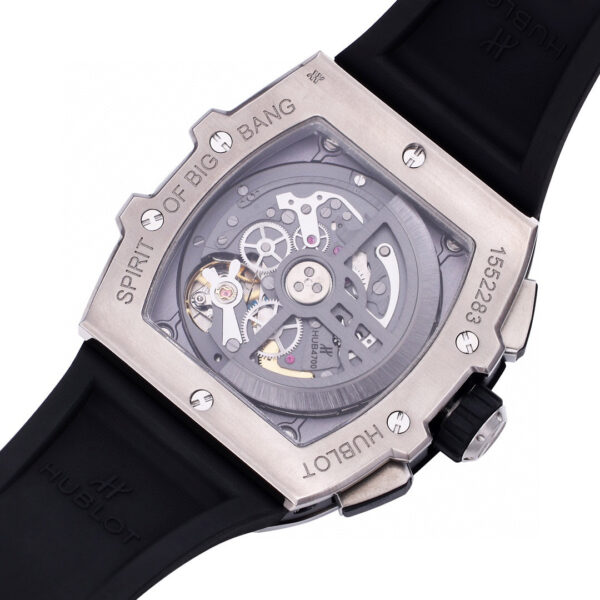 Hublot 42mm Big Bang 642.NM.7170.RX with Black Case and Black Rubber Strap - Image 5