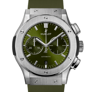 Classic Fusion Chronograph Titanium Green 45M - Ref. 521.NX.8970.RX