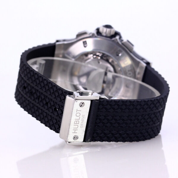 Hublot Big Bang 301.SX.130.RX 44mm Stainless Steel with Black Dial and Black Rubber Strap - Image 7