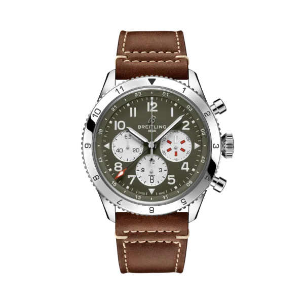 Super AVI B04 Chronograph GMT 46 Curtiss Warhawk - AB04452A1L1X1