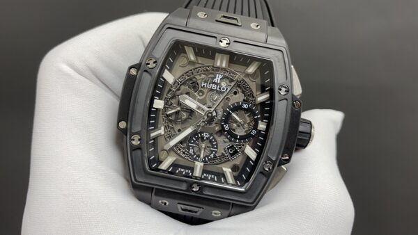 Hublot 42mm Spirit Of Big Bang with Black Case and Black Rubber Strap - Image 2