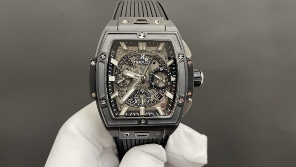 Hublot 42mm Spirit Of Big Bang with Black Case and Black Rubber Strap - Image 3