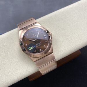 Omega Constellation Series 38Mm 123.50.38.21.63.001 With Dark Brown Dial