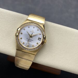 Omega Constellation Series 38Mm 123.55.38.21.52.002 With Silver Dial