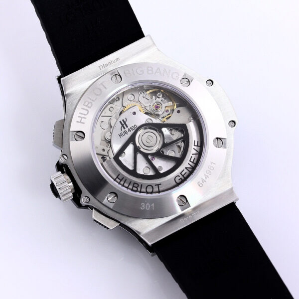 Hublot Big Bang 301.SB.131RX 44mm Stainless Steel with Black Dial and Black Rubber Strap - Image 6