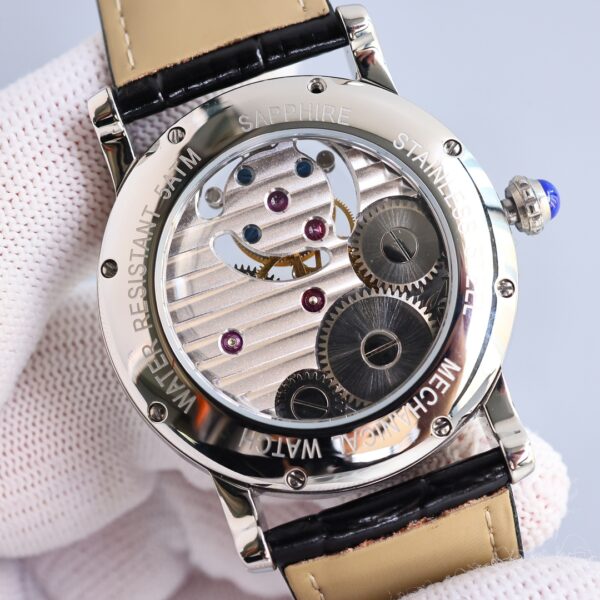 Cartier Rotonde de Cartier Tourbillon W1556210 Watch with White Dial 45mm - Image 4