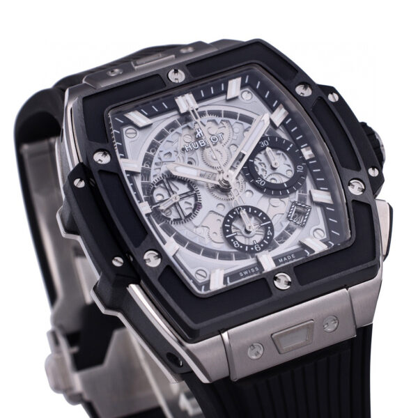 Hublot 42mm Big Bang 642.NM.7170.RX with Black Case and Black Rubber Strap - Image 2