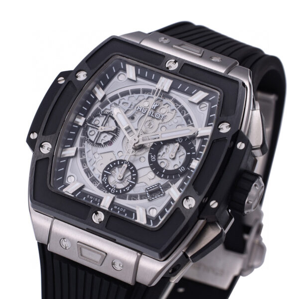 Hublot 42mm Big Bang 642.NM.7170.RX with Black Case and Black Rubber Strap - Image 3