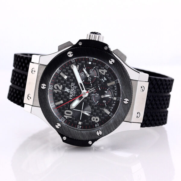 Hublot Big Bang 301.SB.131RX 44mm Stainless Steel with Black Dial and Black Rubber Strap - Image 2